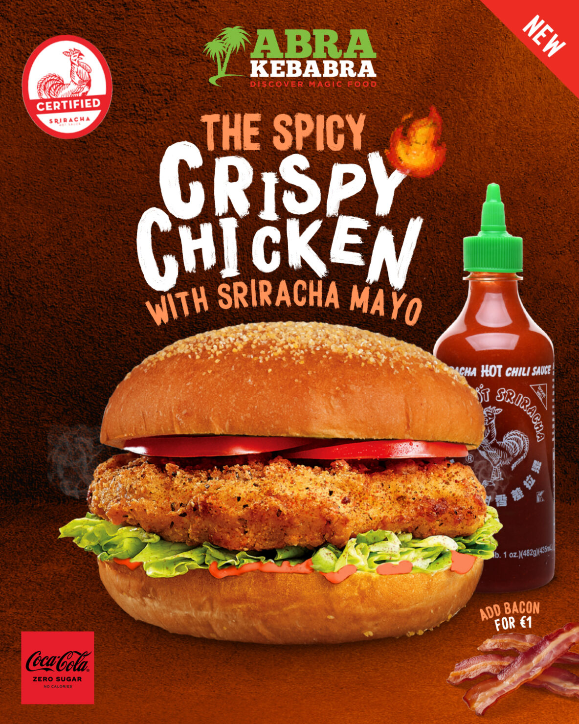 Abrakebabra The Spicy Crispy Chicken Burger